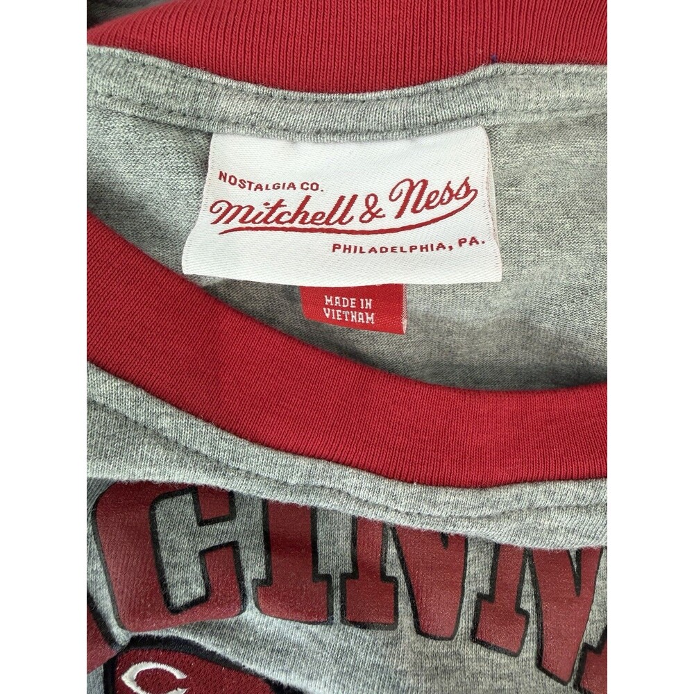Cincinnati Reds Mitchell & Ness Cooperstown Collection T Shirt Mens XL - Picture 5 of 5